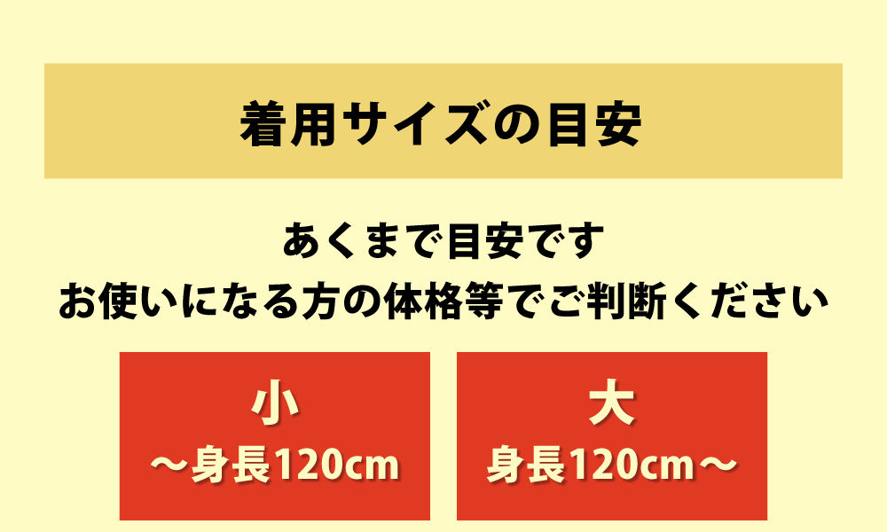 防災頭巾の着用の目安