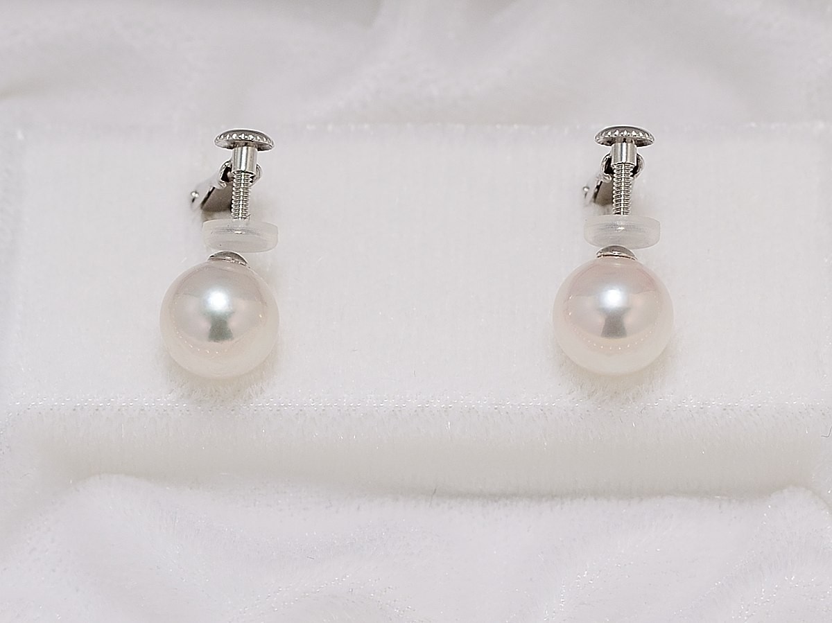 8.0mm〜8.5mm オーロラ天女鑑別書つき あこや真珠 ネックレス 8.0mm〜8.5mm オーロラ天女鑑別書つき あこや真珠 ネックレス