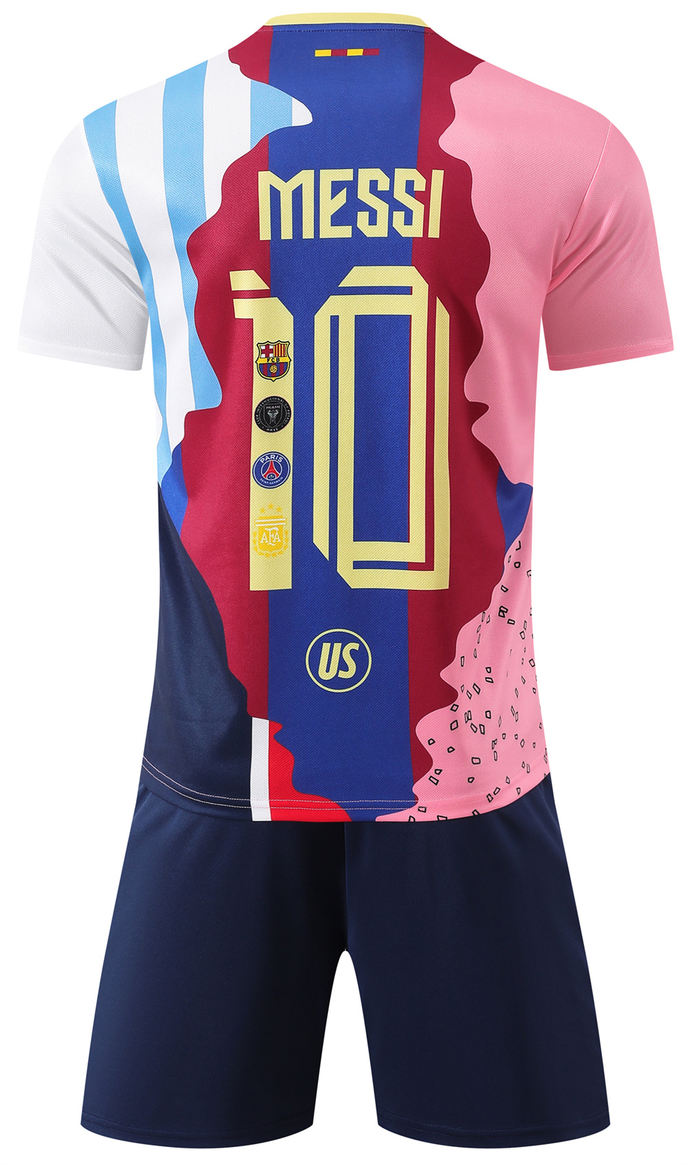 A58 バルセロナ アルゼンチンメッシ記念ユニフォーム＃10サッカー
