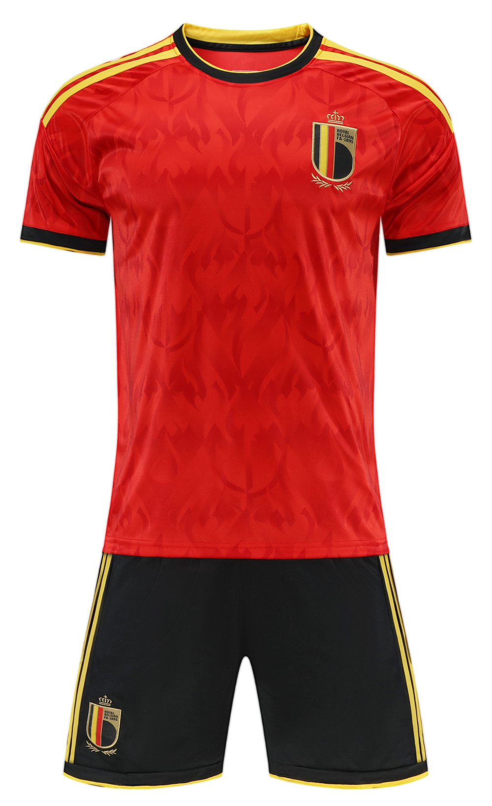 A87 ベルギー代表 サッカーユニフォーム 2025-2026年ホーム 大人用