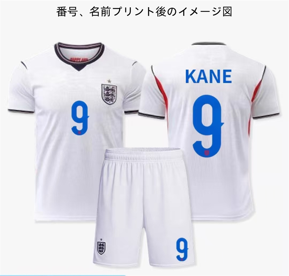 B89 イングランド代表 サッカーユニフォーム 2026-2030年ホーム 大人用