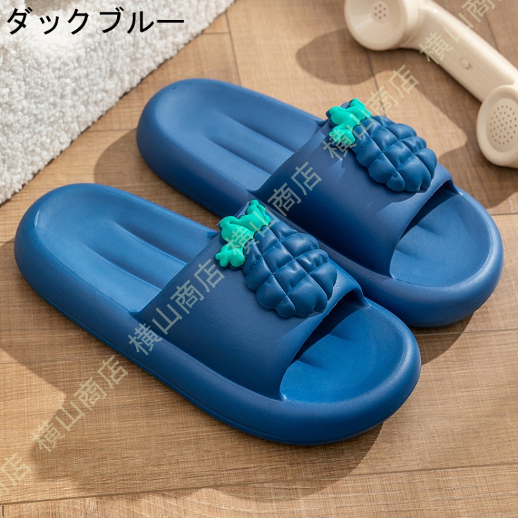 男女兼用室内スリッパ 穴あき 速乾 メンズ EVA素材 トイレ 男女兼用 柔らか ベランダ 抗菌防臭 バス 超軽量 厚底サンダル 滑り止め 静音  シャワー ルームシューズ 制服、作業服