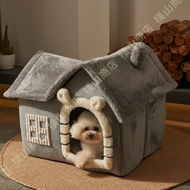 キャットハウス 犬ハウス 猫 犬 ベッド 犬小屋 クッション 猫ハウス