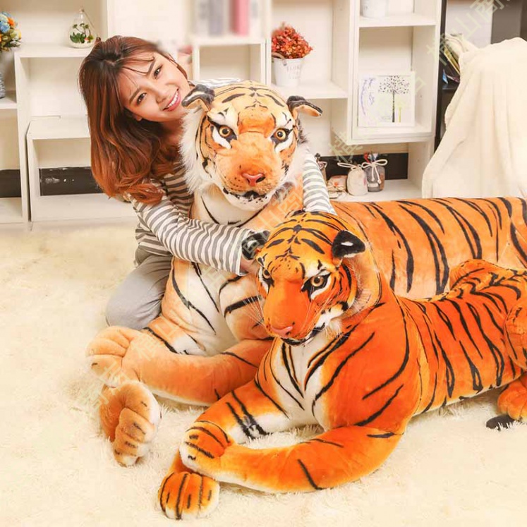 リアル タイガー 虎 ぬいぐるみ 特大 トラ 癒し 抱き枕 タイガー オリジナル タイガー 大きいサイズ トラ インテリア 置物 高級 お誕生日  クリスマス