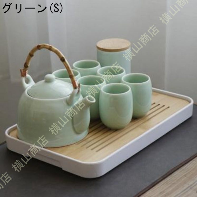 急須茶器揃え 4客 網付き 陶器 茶器 食器 お茶用品 和食器セット 急須