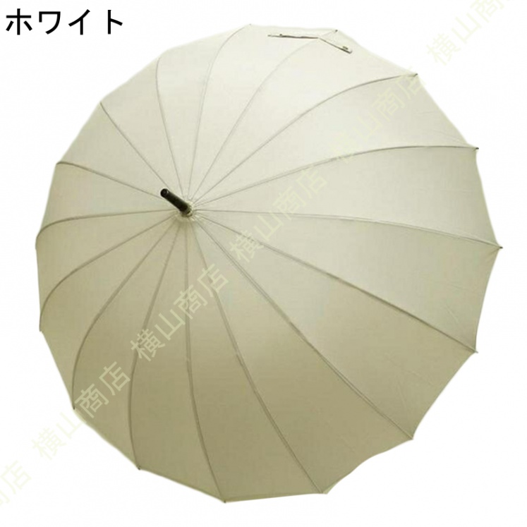 65cm 16本骨傘 トラッド 壊れにくい 大人用 男性用 おしゃれ かっこいい 風に強い丈夫なグラスファイバー骨 レザーハンドル 和傘 カバー付き 濡れない