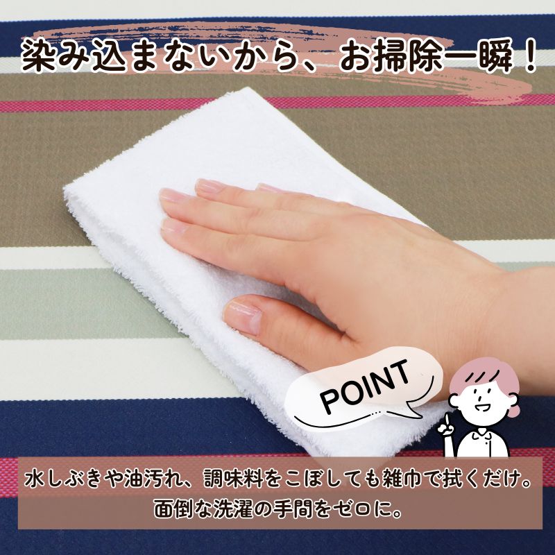 PVCキッチンマット ジュピター240cm