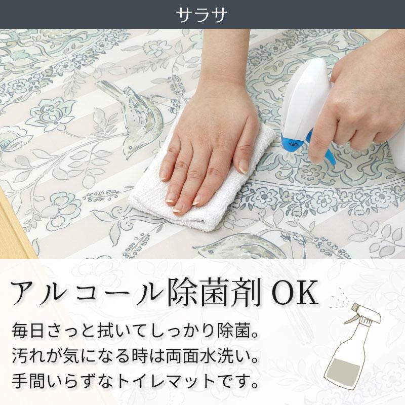 クリアキッチンマット サラサ180cm