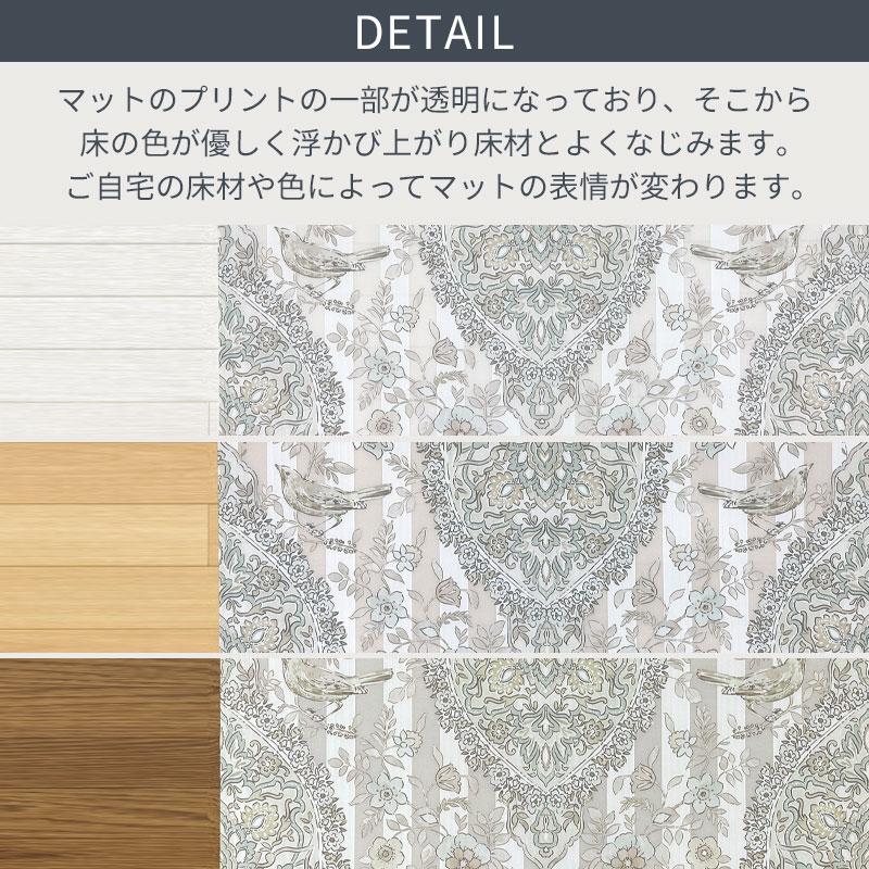 クリアキッチンマット サラサ180cm
