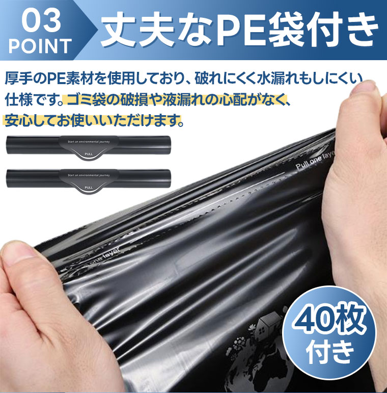 車 ゴミ箱 車用ゴミ箱 車載収納ボックス ゴミ...の詳細画像5