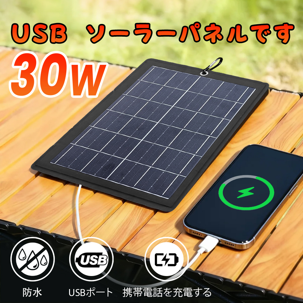 ソーラーパネル ソーラーチャージャー 太陽光発電 太陽電池式 携帯電話 
