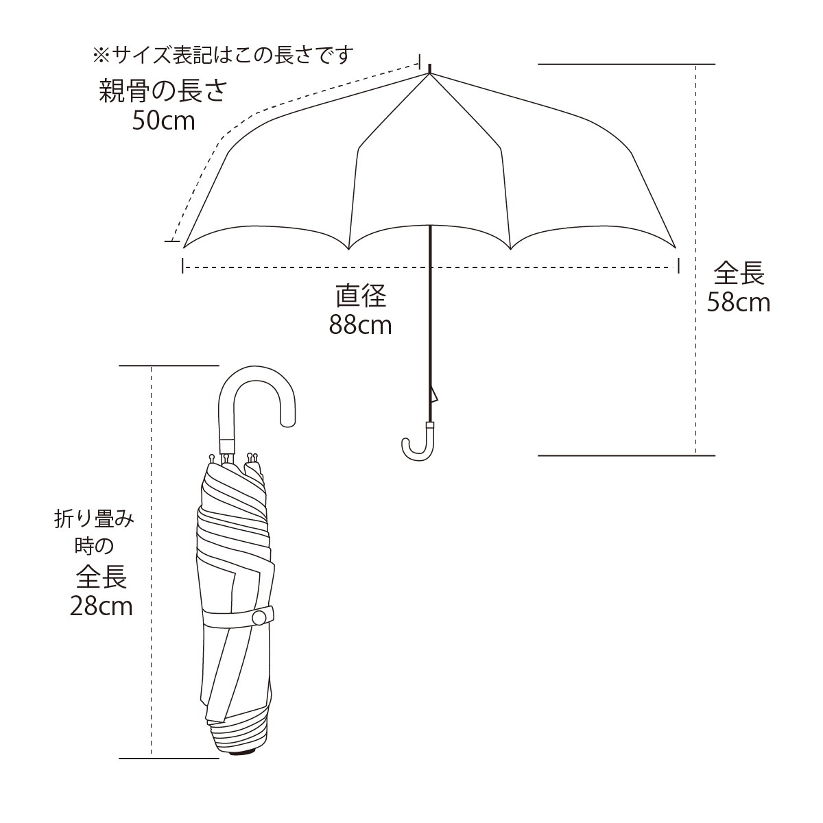 ピッコーネ アッチェッソーリ レディース 晴雨兼用傘 雨傘 日傘