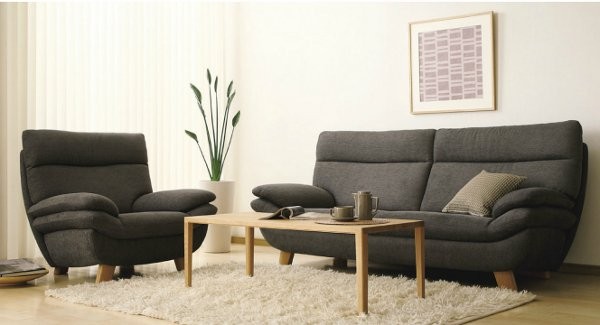 カリモク家具（KARIMOKU FURNITURE） (2023年7月で廃盤)カリモク 布3P
