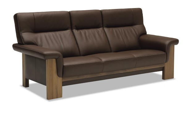 カリモク家具（KARIMOKU FURNITURE） カリモク 本革3Pソファー