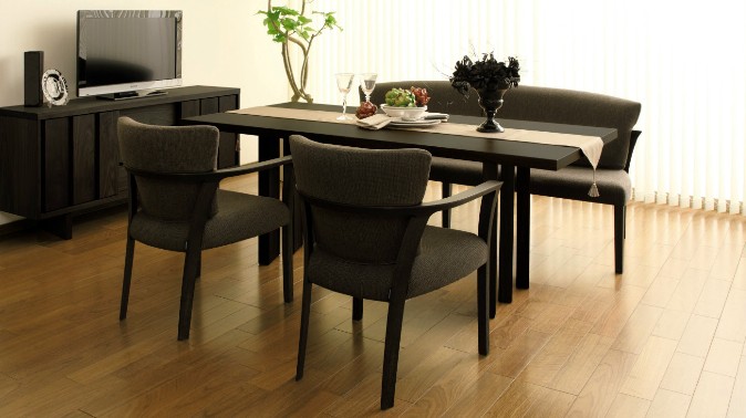 カリモク家具（KARIMOKU FURNITURE） カリモク 肘付ダイニングチェア