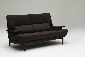 カリモク家具（KARIMOKU FURNITURE） カリモク 本革3Pロングソファー