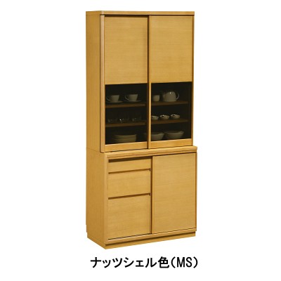 カリモク家具（KARIMOKU FURNITURE） カリモク 食器棚 幅87 ET3410ME