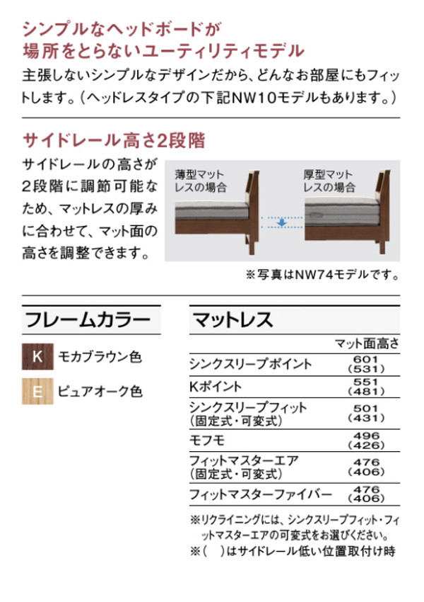 カリモク家具（KARIMOKU FURNITURE） カリモク ベッドフレーム