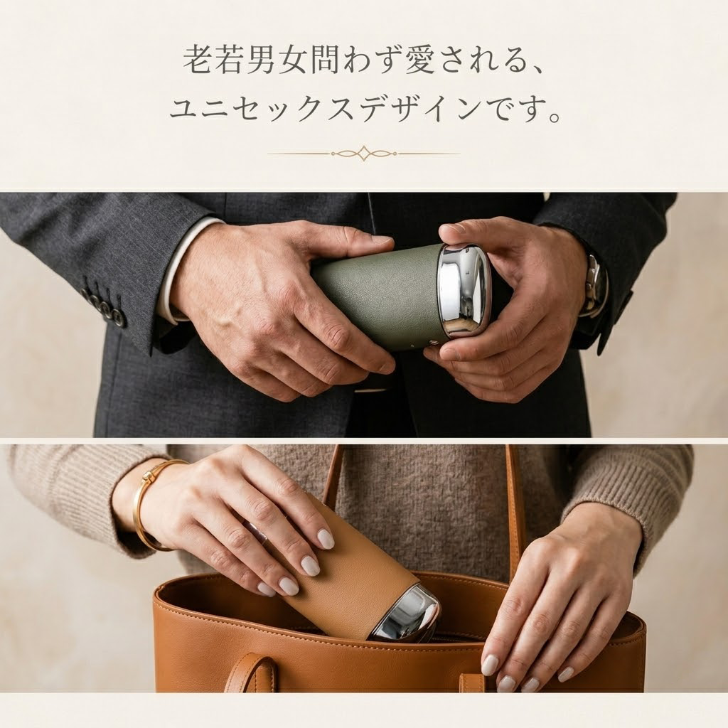 メガネケース ハードケース ワンタッチ バネ式 ブリキ製 金属製 メタル
