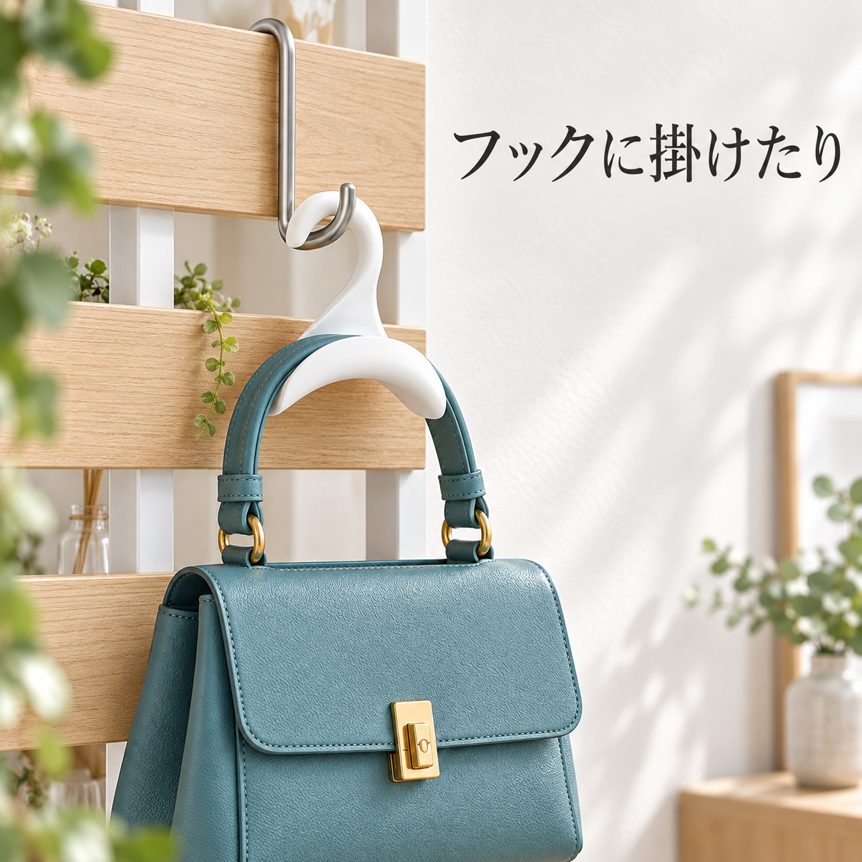 バッグハンガー クローゼット収納 型崩れ防止 ...の詳細画像4
