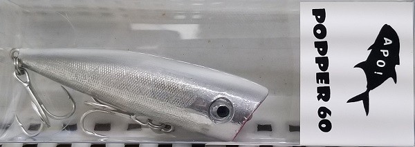 APO! ポッパー60 : ルアーショップYOSEMIYA - 通販 - Yahoo!ショッピング