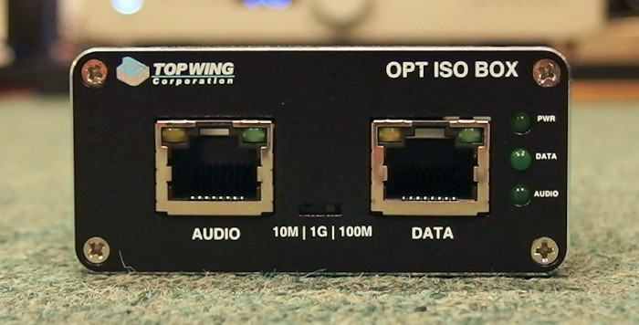 TOP WING OPT ISO BOX 光絶縁装置/オプティカルLANアイソレーター TW