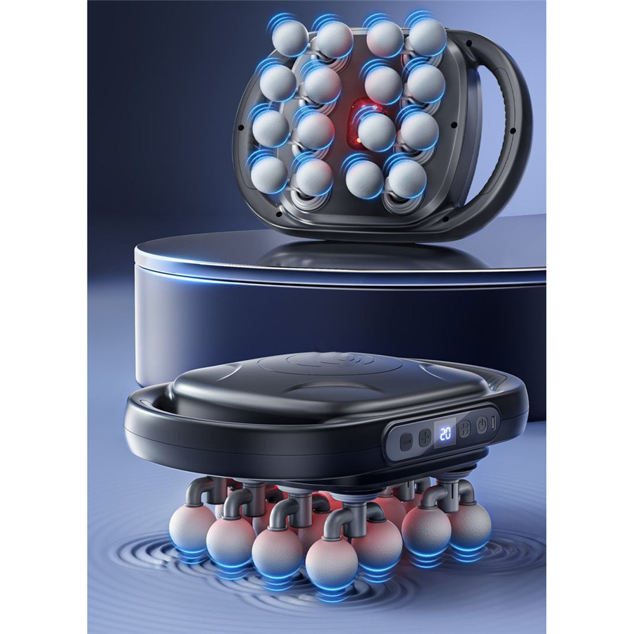 ★新品・未開封★ 電動筋膜マッサージガン まとめて16点セット 大量 まとめ売り 即納／筋膜リリースガン 筋膜リリース マッサージ 16ヘッド 20段階強力