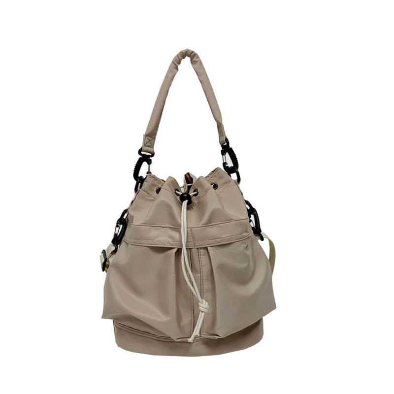 ショルダーバッグ レディース 巾着バッグ 3way 肩掛け 斜め掛け 手提げ