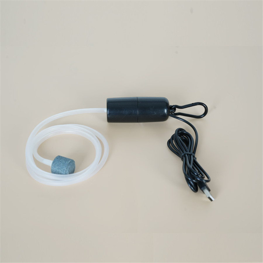 エアーポンプ 水槽 釣り USB エアポンプ ぶくぶく 酸素ポンプ 小型 携帯 持ち運び 軽量 静音 熱帯魚 生き餌 USB給電 モバイルバッテリー｜yoshidasyoji1968｜02