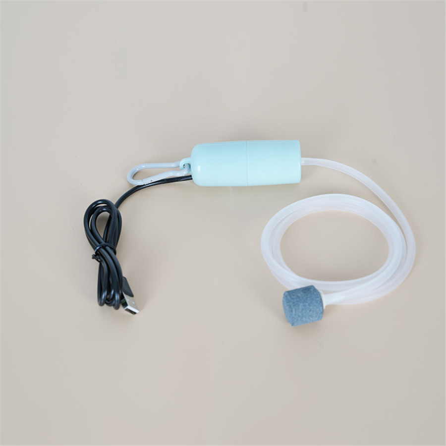 エアーポンプ 水槽 釣り USB エアポンプ ぶくぶく 酸素ポンプ 小型 携帯 持ち運び 軽量 静音 熱帯魚 生き餌 USB給電 モバイルバッテリー｜yoshidasyoji1968｜05