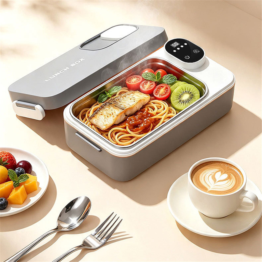 自動加熱式ランチボックス コードレス弁当箱 HM899 電気弁当箱 加熱式弁当箱 コードレス USB充電式 700ml ランチボックス