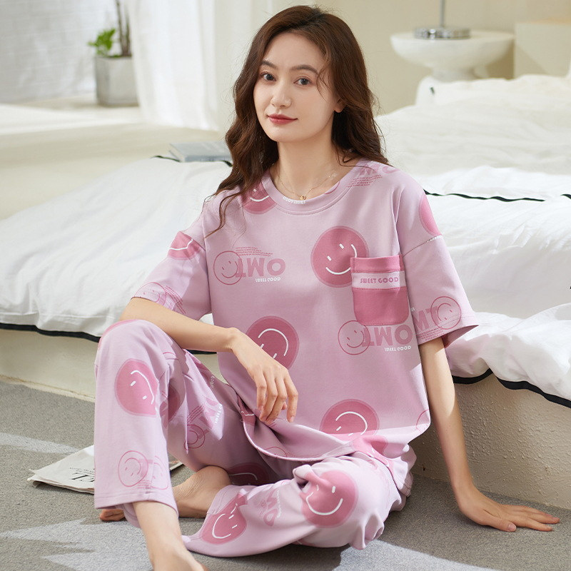 2XL アニマル 上下セット部屋着 パジャマ 半袖 薄手 韓国 ルームウェア 通販