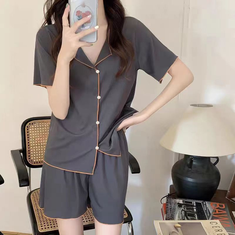 パジャマ ルームウェア レディース 冷感 前開き 半袖 寝巻き ひんやり 大人 可愛い 部屋着 薄手 入院 旅行 おしゃれ ナイトウエア 涼しい