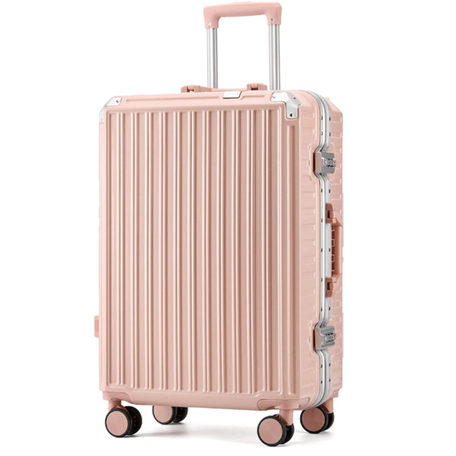 キャリーケース スーツケース キャリーバッグ Mサイズ アルミフレーム