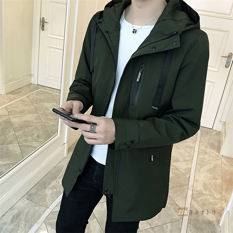 最新の激安 スプリングコート メンズ ジャケット コート マウンテンパーカー ウインドブレーカー ロングコート 春物 アウター 19 21福袋 Www Endocenter Com Ua