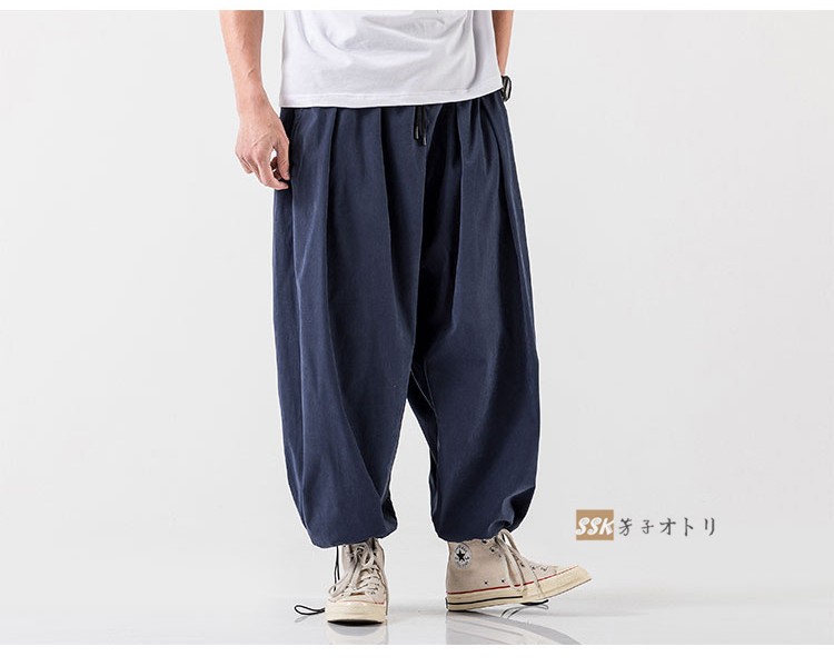 サルエルパンツ 涼しいズボン メンズ パンツ 無地 クロップドパンツ 綿 ゆったり テーパードパンツ スキニーパンツ クライミングパンツ ジョガーパンツ サルエルパンツ カラー ブラック Www Geminicorp Be