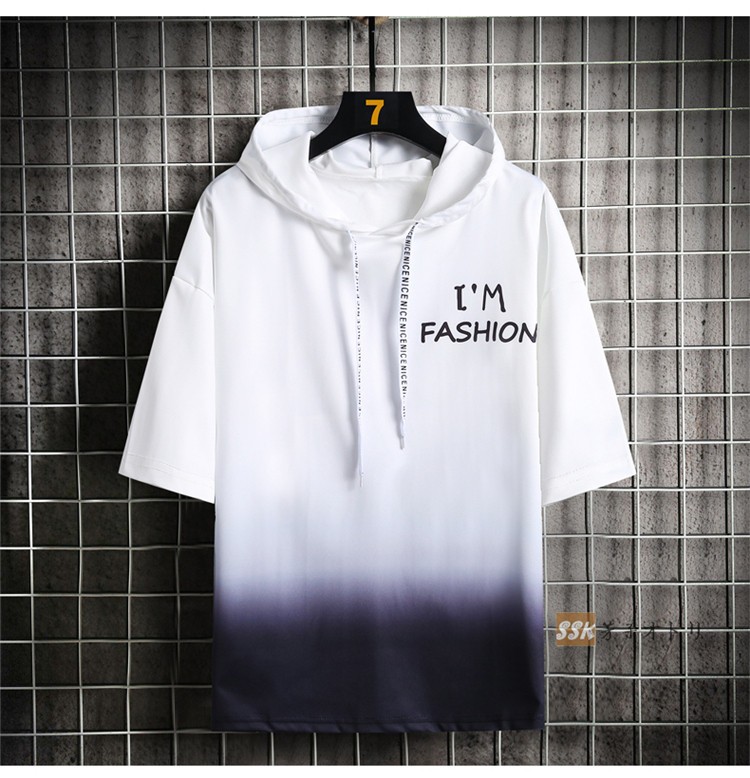 パーカー メンズ 薄手 サマーパーカー 夏パーカー グラデーション プルオーバーパーカー サマー 夏 トップス Ssk 芳子オトリ 通販 Yahoo ショッピング