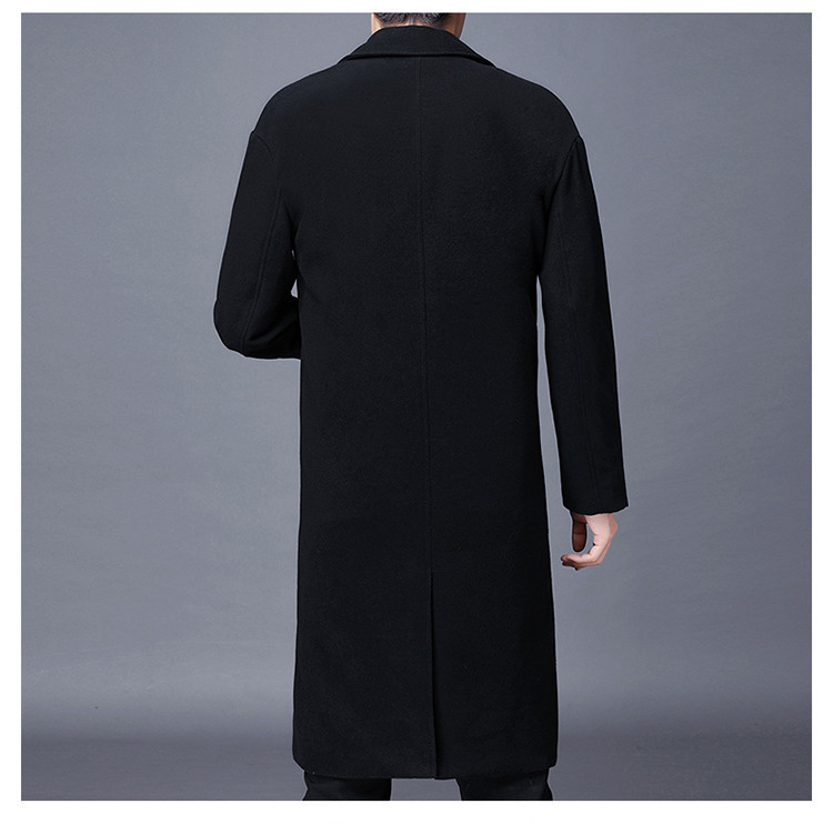 チェスターコート メンズ 超ロングコート コート 冬物 アウター ビジネス 黒 ダッフルコート 40代 50代ファッション