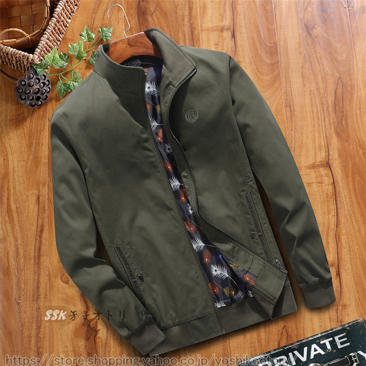 スイングトップ 春物 アウター メンズ 50代 60代 メンズファッション ブルゾン ジャンパー アウトドア ジャケット Ssk 芳子オトリ 通販 Yahoo ショッピング
