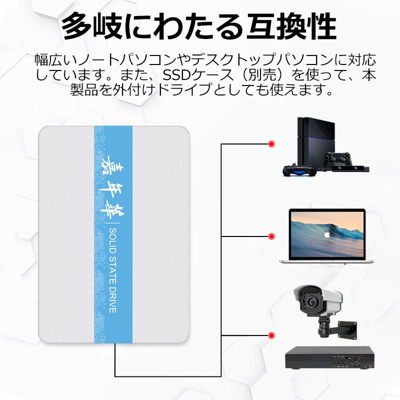 JNH JNH SSD 1TB 3D NAND TLC採用 内蔵型 2.5インチ 7mm SATAIII 6Gb/s