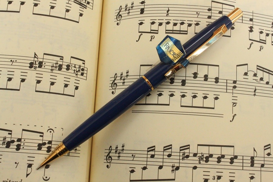 Platinum プラチナ シャープペンシル Riviere ブルー : 吉野屋商店