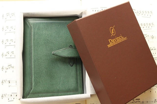 Davinci GRANDE Roroma Classic 聖書サイズシステム手帳 DB3014M 本革 