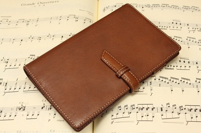 Davinci GRANDE Oil Leather 聖書サイズシステム手帳 DB123C 本革 
