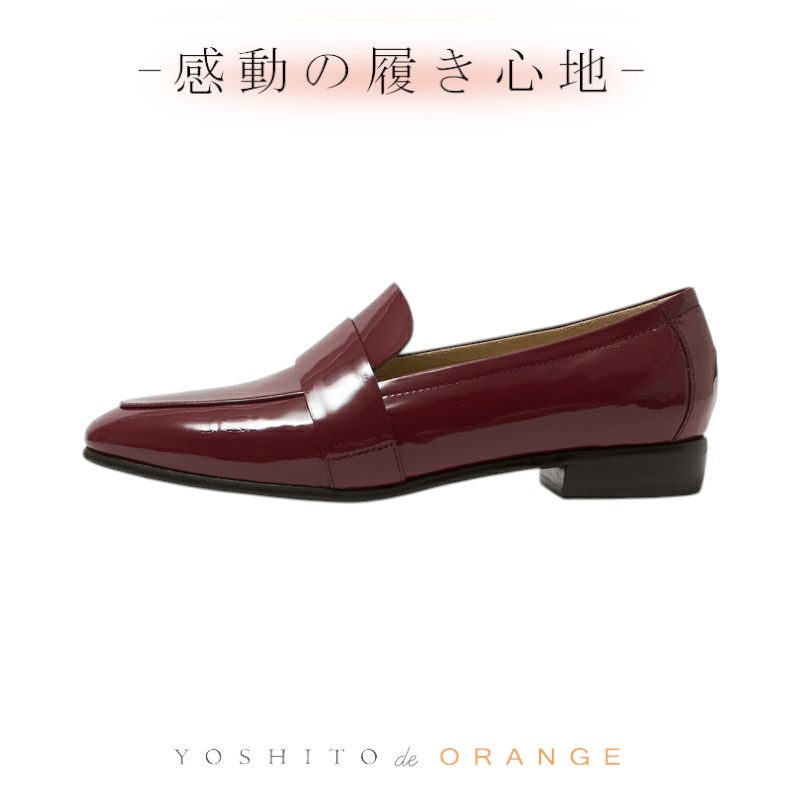 YOSHITO（ヨシト） ローファー スリッポン OR8606A セール ブラック