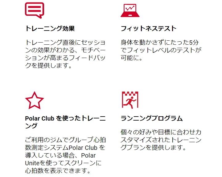 ポラール POLAR UNITE(ユナイト) フィットネスウォッチGPS連携