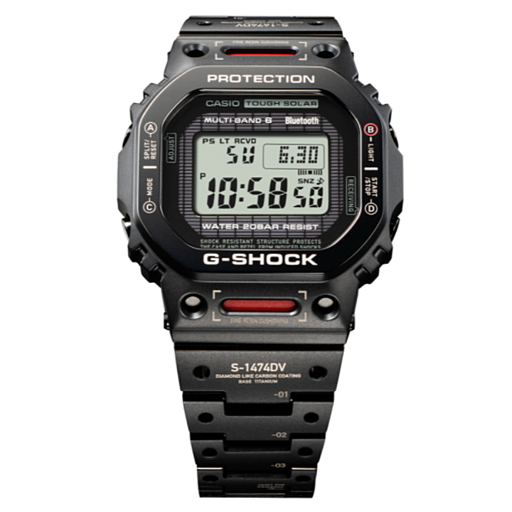 カシオ CASIO G-SHOCK GMW-B5000TVA-1JR チタン フルメタル