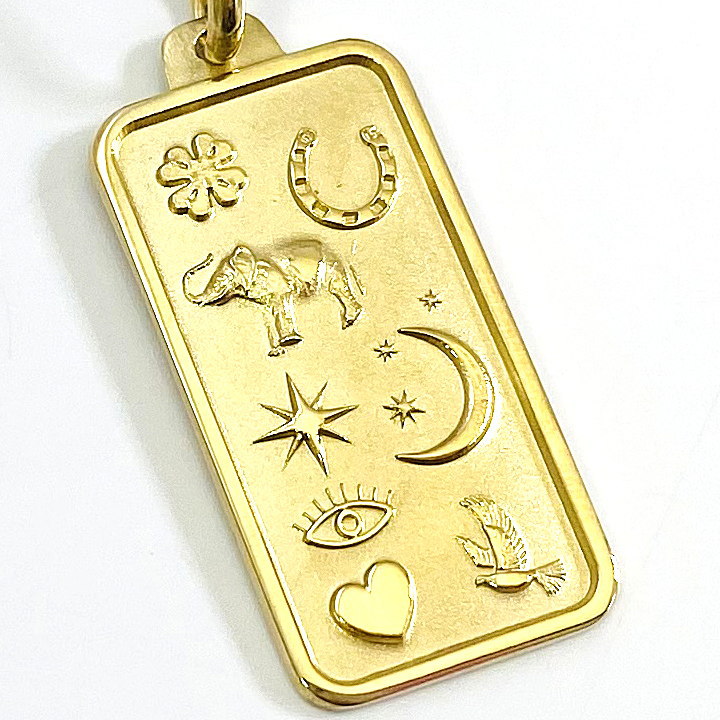 UNOAERRE ウノアエレ ペンダントトップ チャーム UNOAERRE（ウノアエレ） K18YG ラッキーモチーフ ペンダントトップ