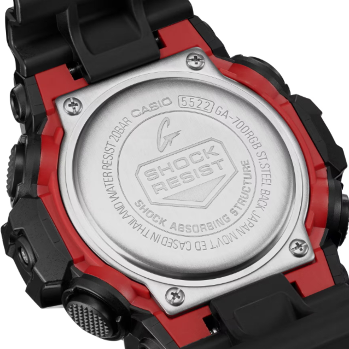 G-SHOCK カシオ CASIO GA-700RGB-1AJFメンズ 腕時計 Virtual Rainbow