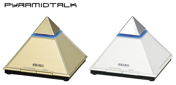 SEIKO（セイコー）　音声電波時計　ピラミッドトーク　DA205G