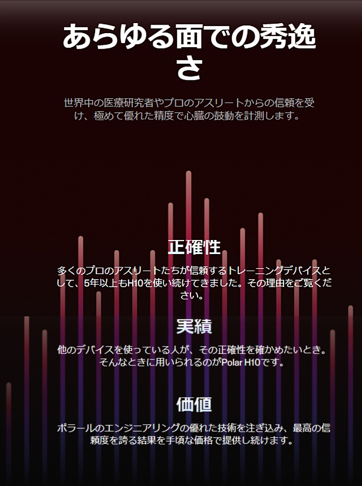 ポラール（POLAR） 最新モデル Polar H10 N 心拍センサー ブラック